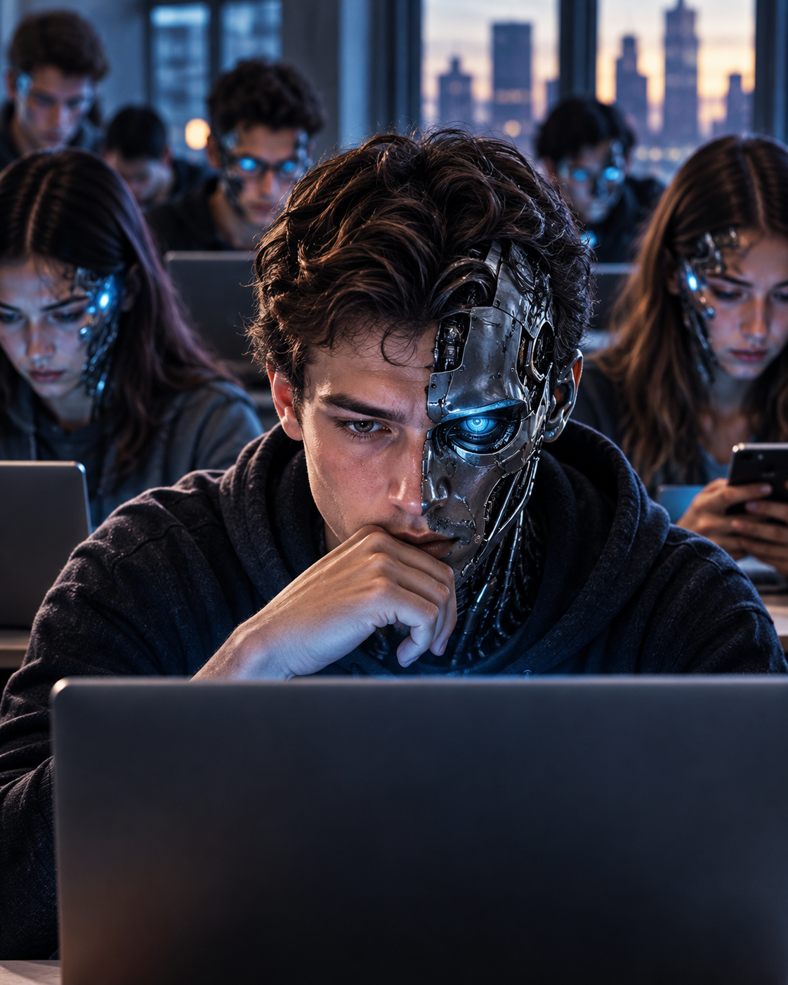 Njerëzit po bëhen robotë, AI po zbeh tiparet tona njerëzore