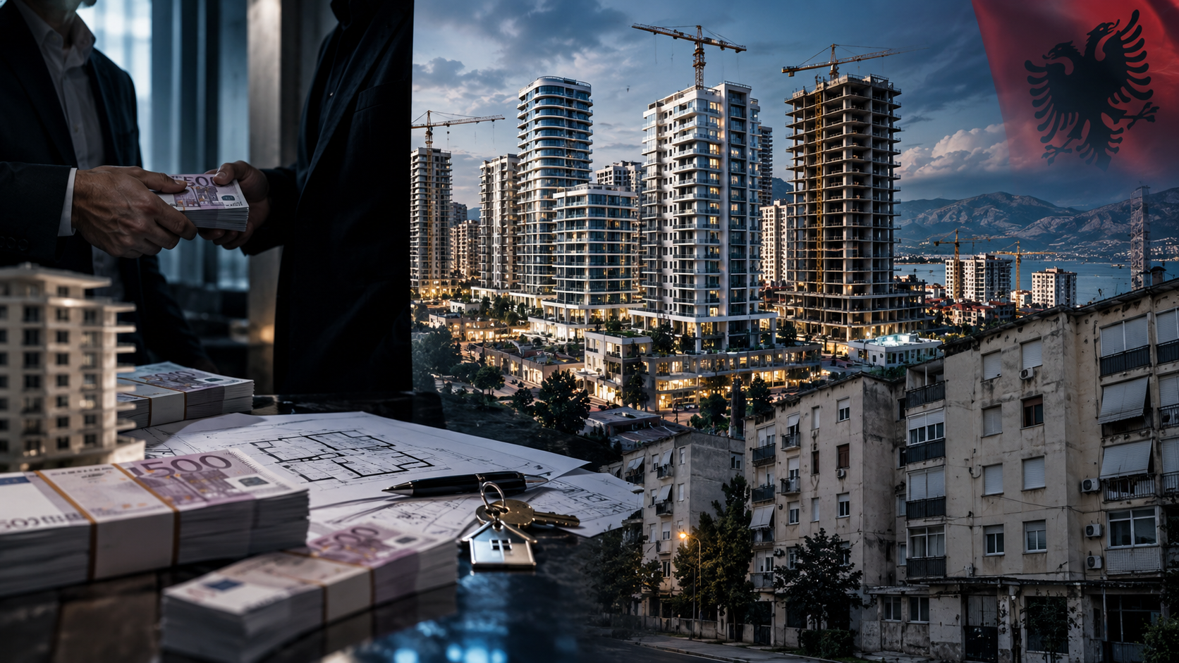 Ekonomia shqiptare nën presionin e parasë së pistë  çfarë fshihet pas bumit të pronave