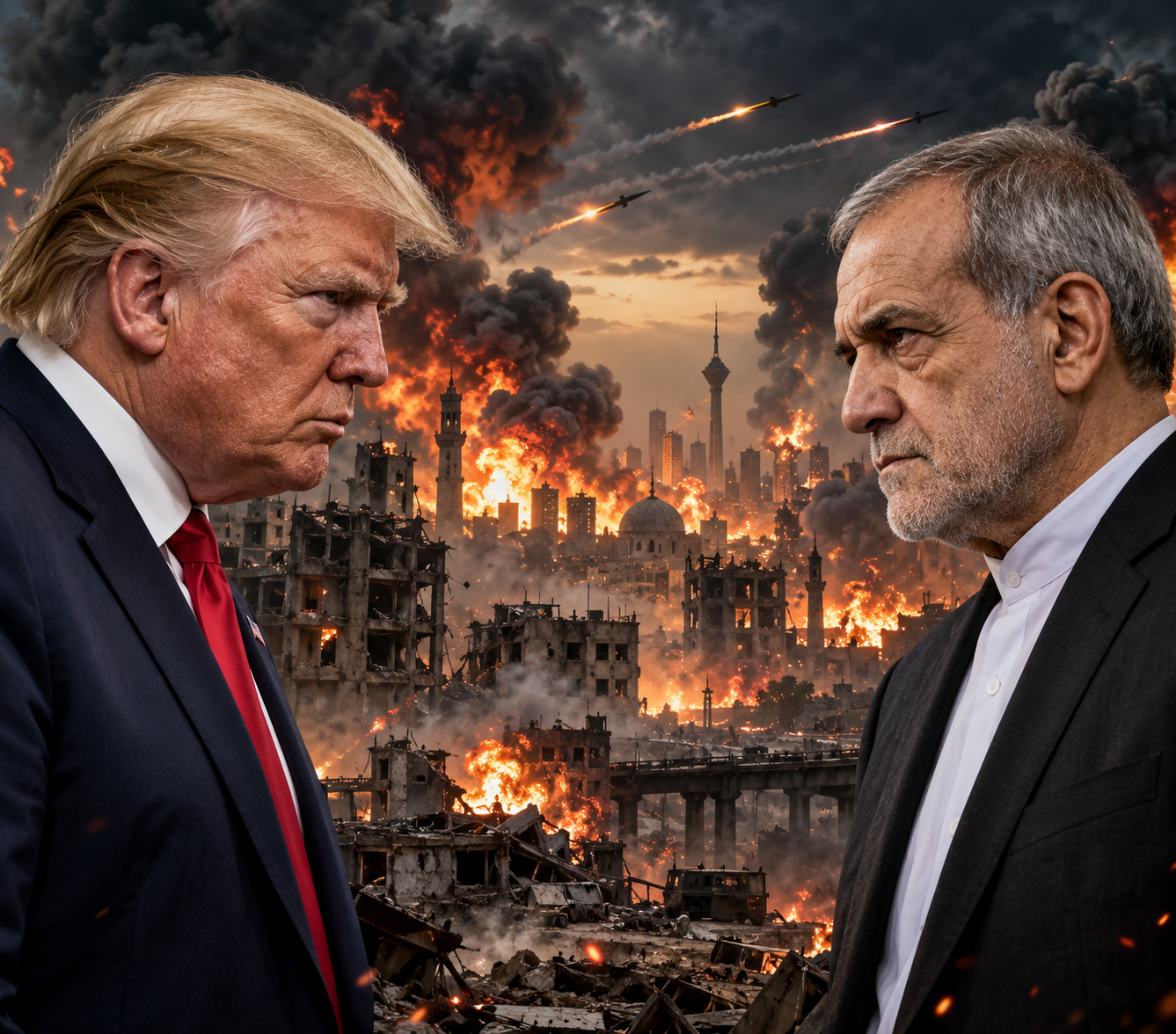 Trump kërcënon Iranin me  zhdukje   Pezeshkian nga OKB ja  Nuk dorëzohemi 