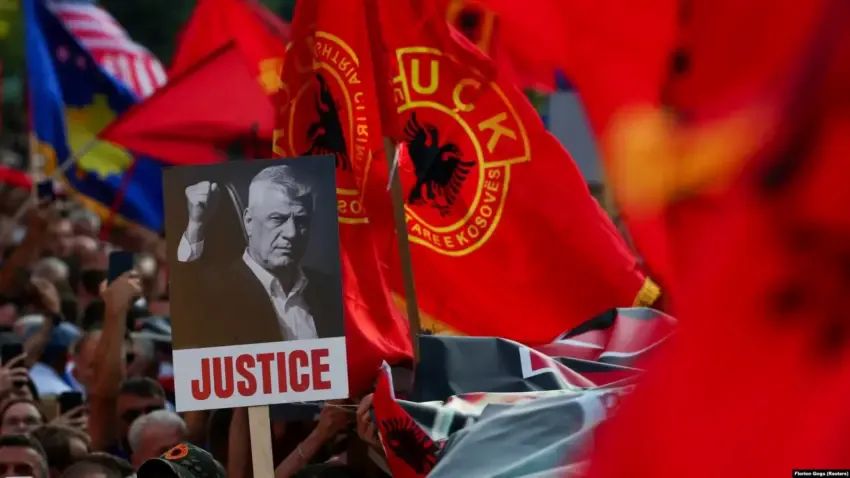 Shqiptarët në Teksas ngrihen në protestë për Thaçin, Veselin, Selimin dhe Krasniqin