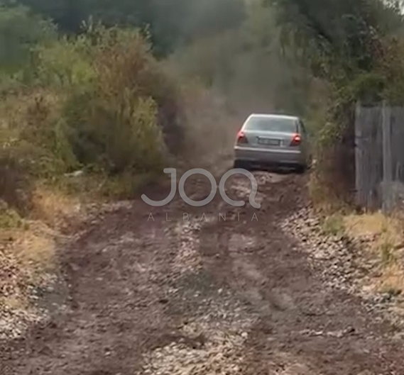 Kjo është rruga ku kalojnë çdo ditë banorët e fshatit Dardhë në Librazhd