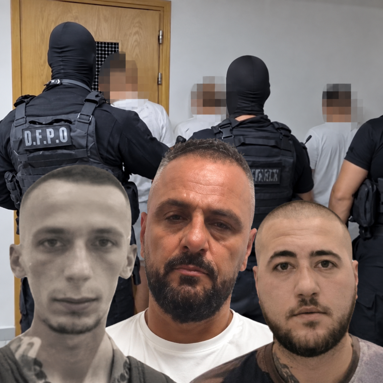 Kokainë, armë dhe lekë, emrat e 20 të arrestuarve të rrjetit të drogës