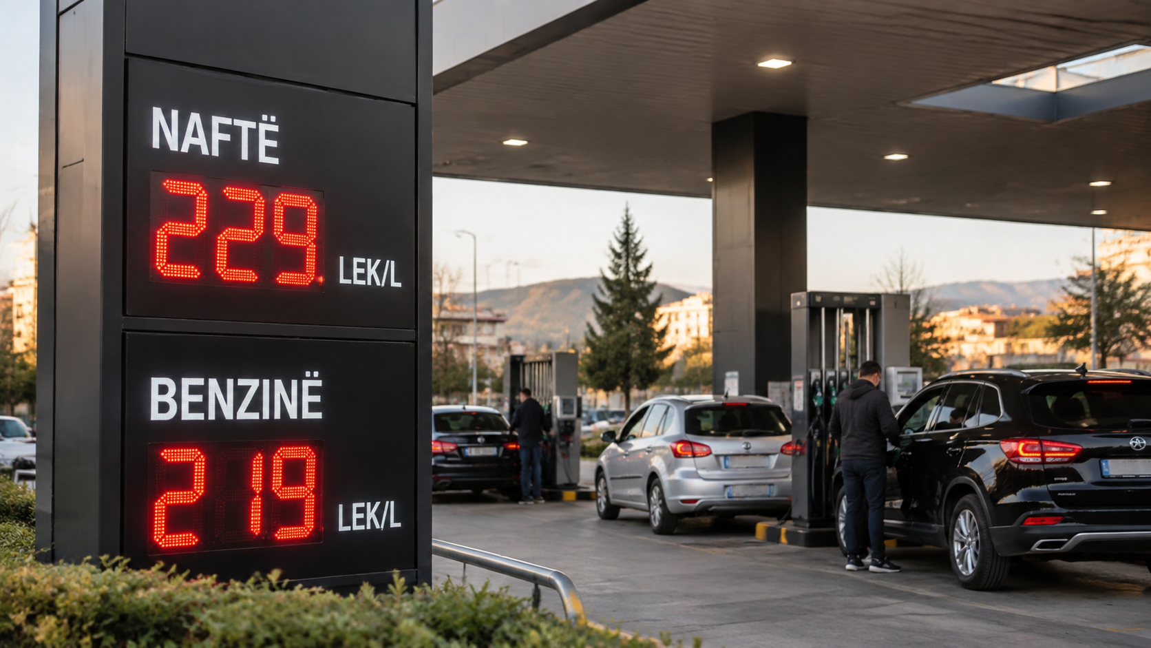 Nafta kap rekorde të reja në Shqipëri  arrin 229 lekë për litër