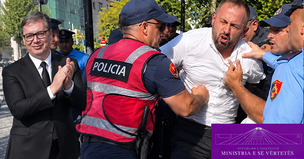 Polici që goditi qytetarin me grusht emërohet Gjeneral i Trupave Speciale të Serbisë
