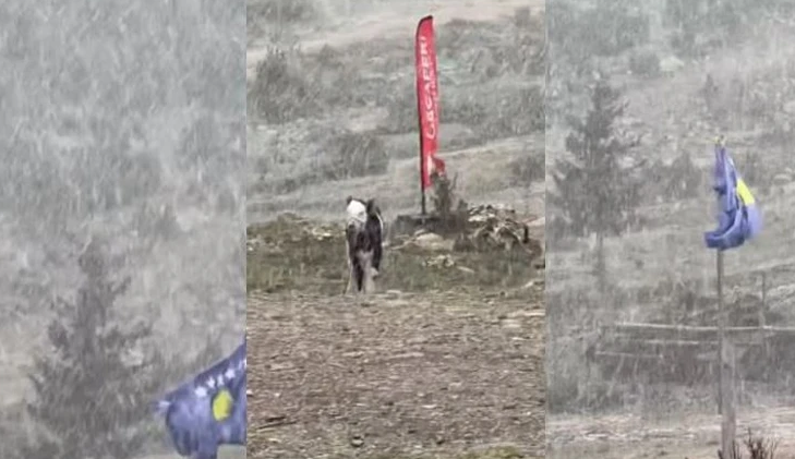 Bora zbardh bjeshkët e Deçanit
