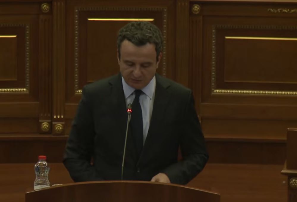 Qeveria Kurti 4 merr formë, Kurti prezanton kabinetin e ri qeveritar