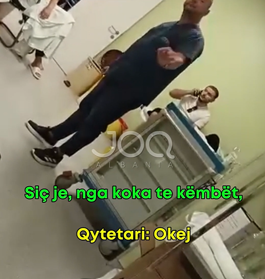  Kam gur në tëmth  po vdes nga dhimbjet   Përplasje mes pacientit dhe stafit në Urgjencën e  Nënë Terezës 
