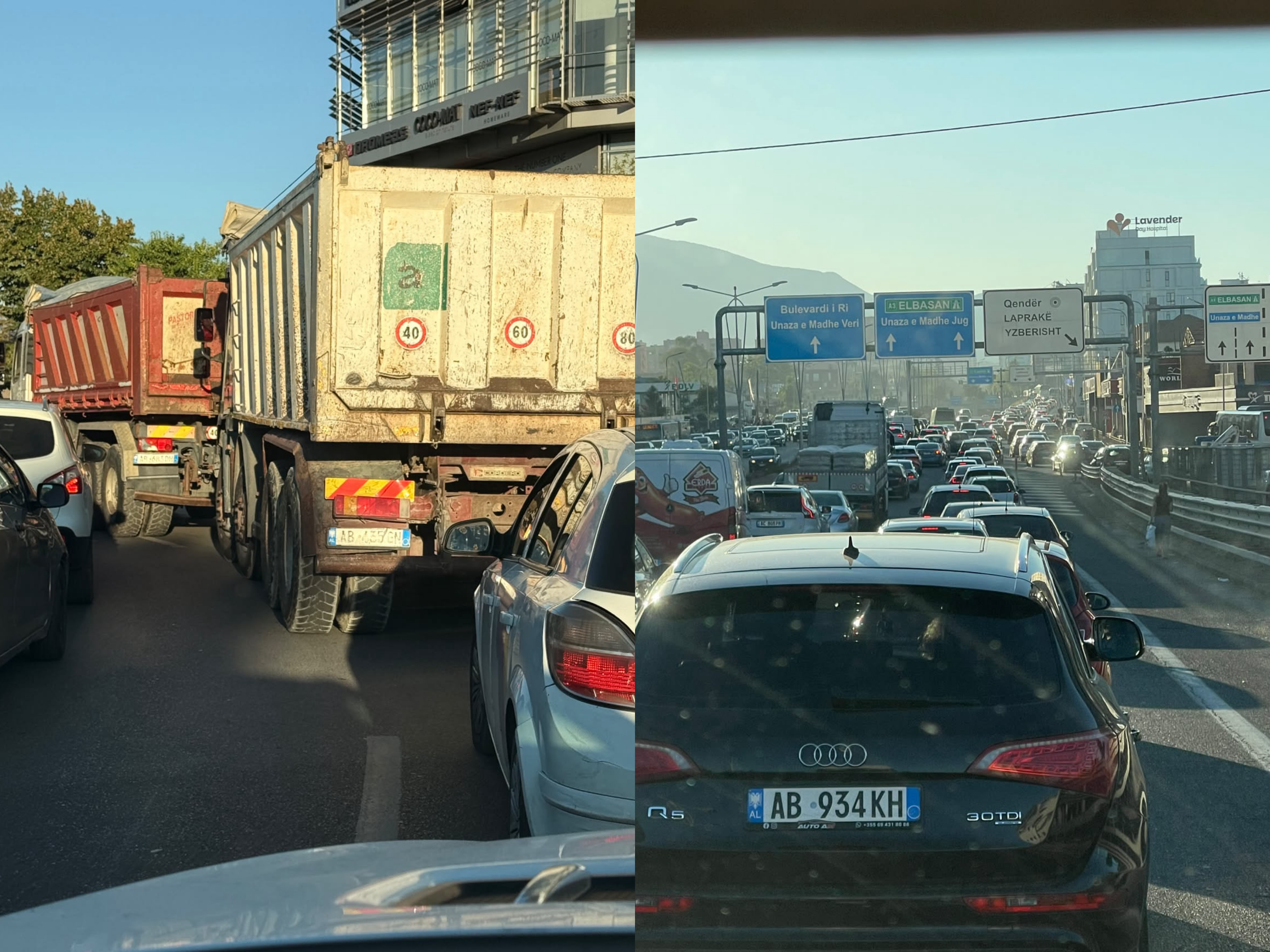Dita e parë e shkollës paralizon trafikun në kryeqytet, punëtorët rrezikojnë ditën e punës