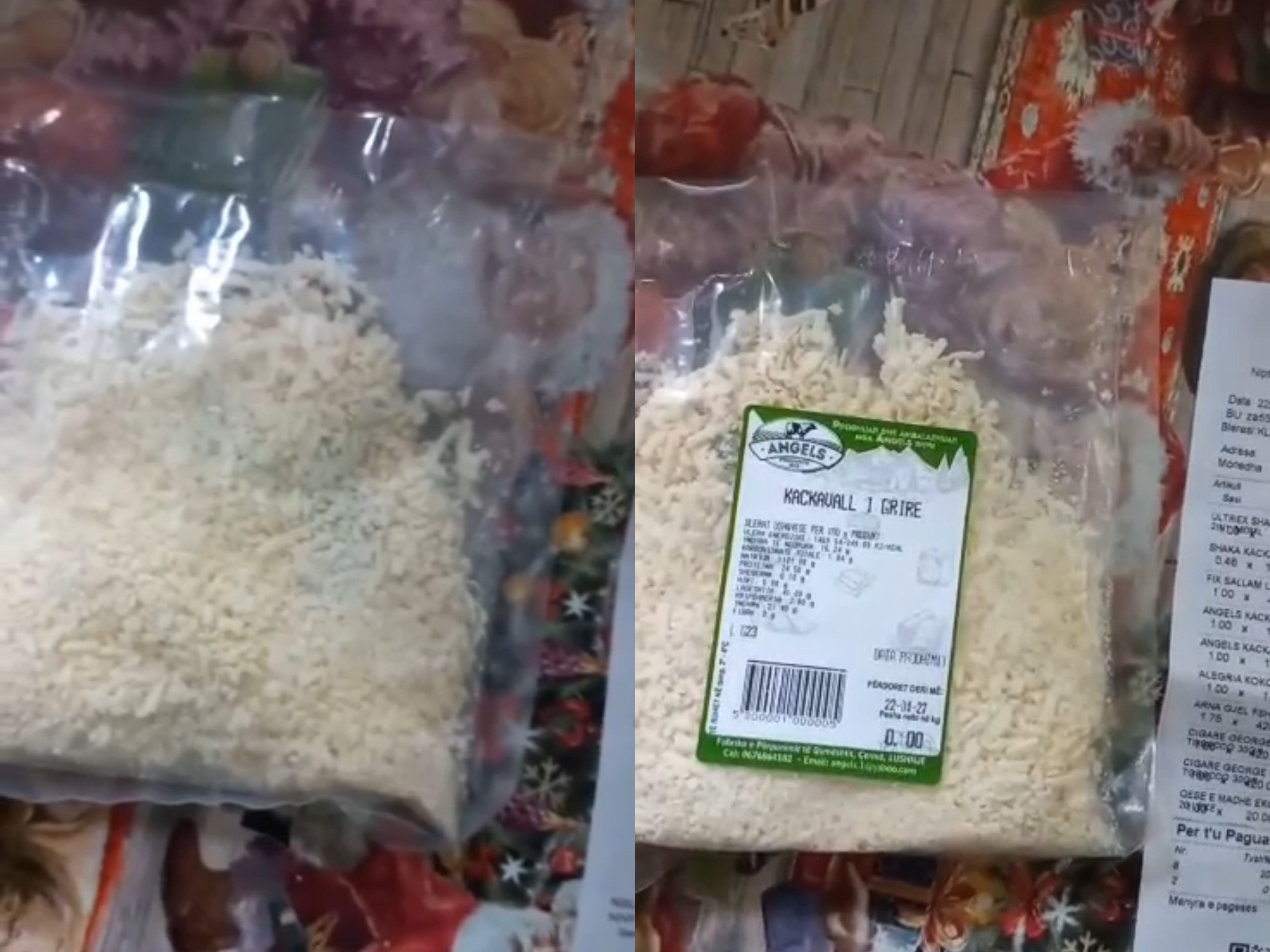 Kaçkavall i grirë dhe i mykur  produkti më i ri në treg nga BigMarket