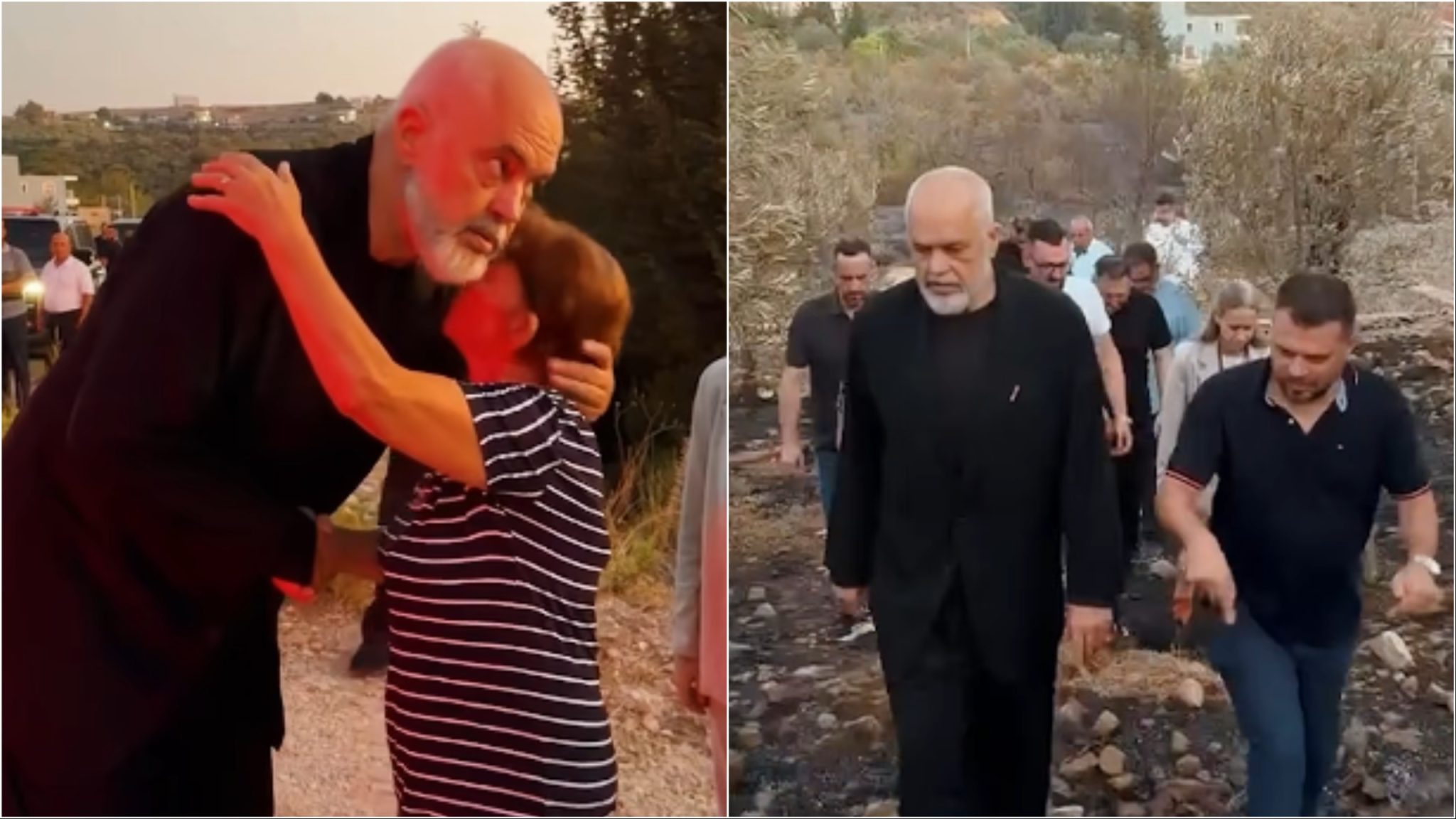 Himariotëve iu dogjën shtëpitë, Rama bën video-show: Nuk vrau njeri!