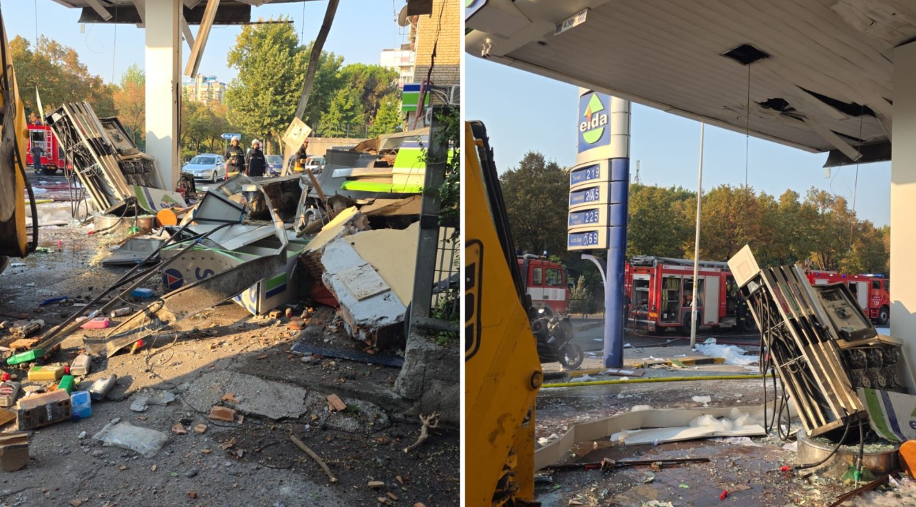 Shpërthimi te  Eida  dyshohet se ndodhi në ambientet e zyrave të karburantit
