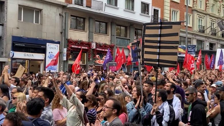 Kriza e strehimit në Spanjë, zjarrfikësit i bashkohen protestës