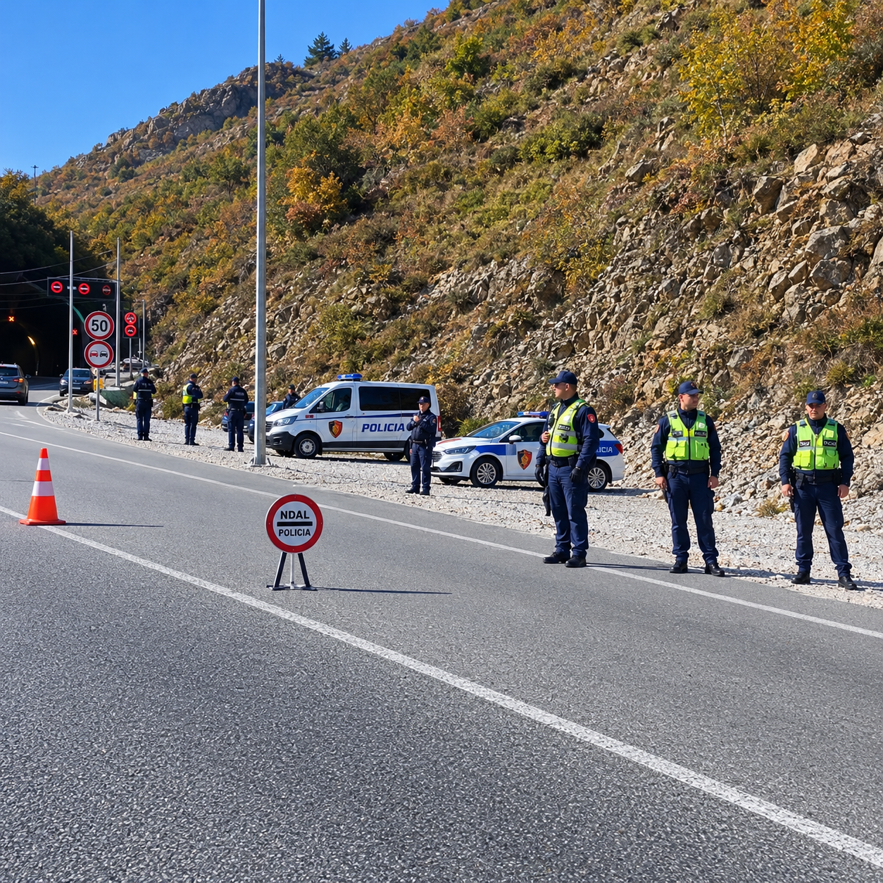 Sot protesta Kombëtare  Rrugorja dhe Rendi  blindojnë  rrugën e Arbrit  ndalohen disa automjete