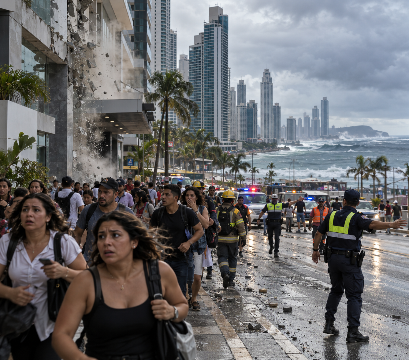 Tërmet i fuqishëm me magnitudë 7.9 në Panama, lëshohet alarmi për tsunami