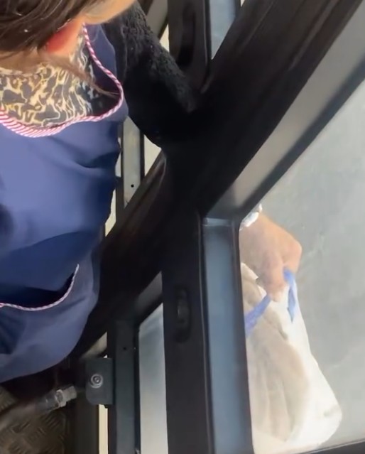 Tmerr në autobusin Kombinat–Tufinë, dora e të moshuarës ngec në dyert e mjetit për një stacion