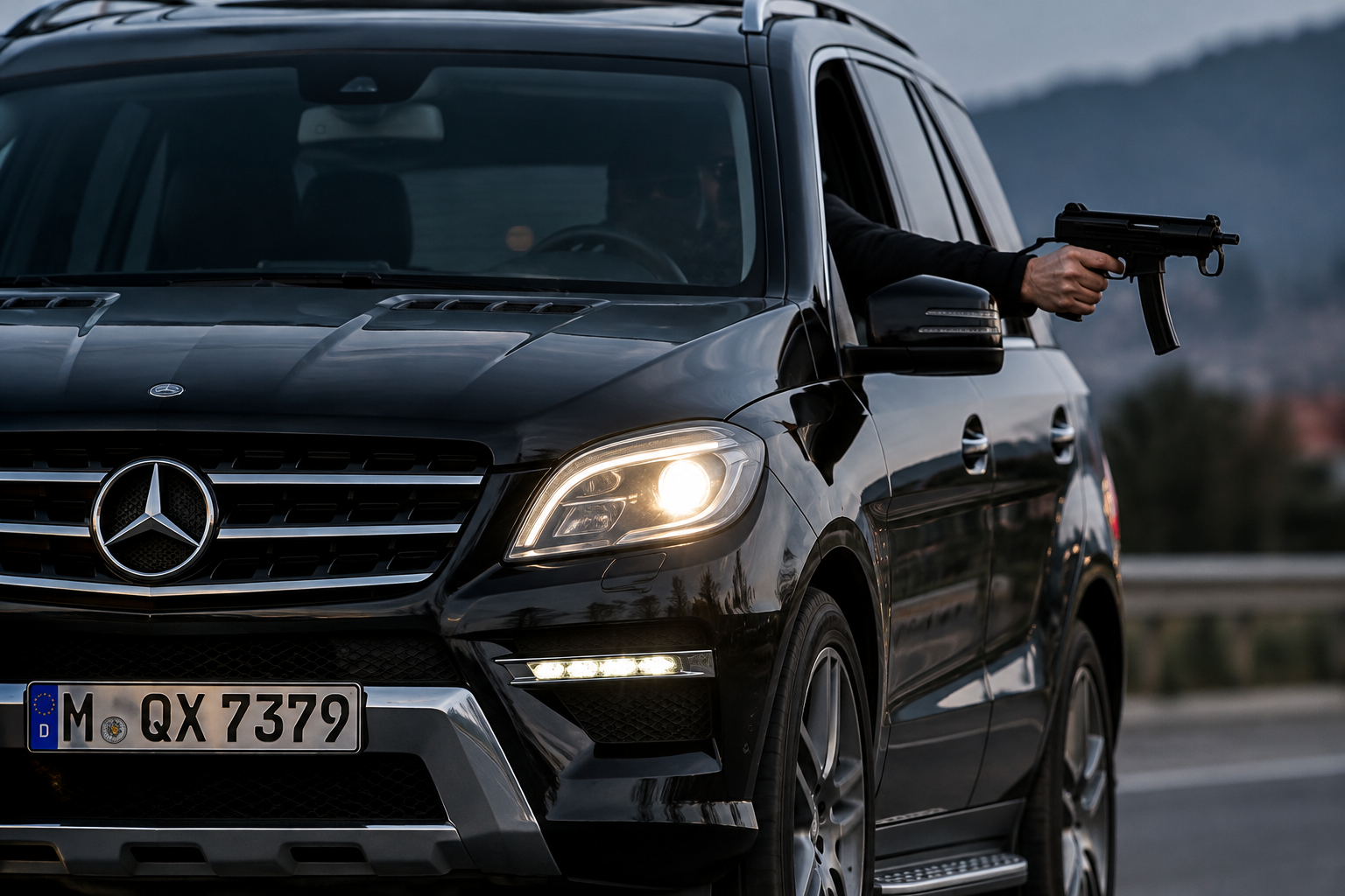 Me “Benz” të blinduar dhe ‘Skorpion’: Arrestohet në Milot 37-vjeçari, do merrte hakun e vëllait