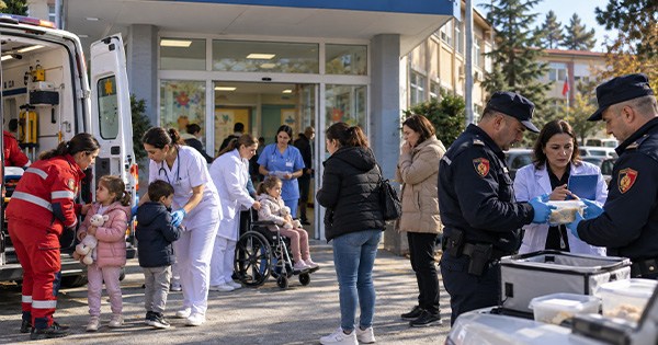 Korçë  6 fëmijë dërgohen me urgjencë në spital  dyshohet se u helmuan