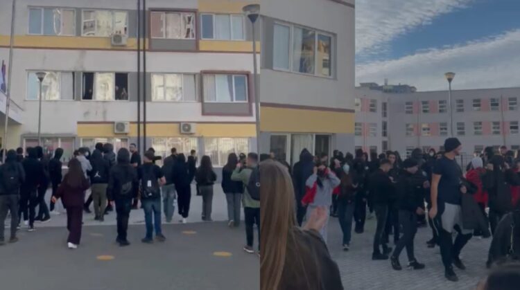 Gjimnazistët në Lezhë bojkotojnë mësimin dhe nisin protestën