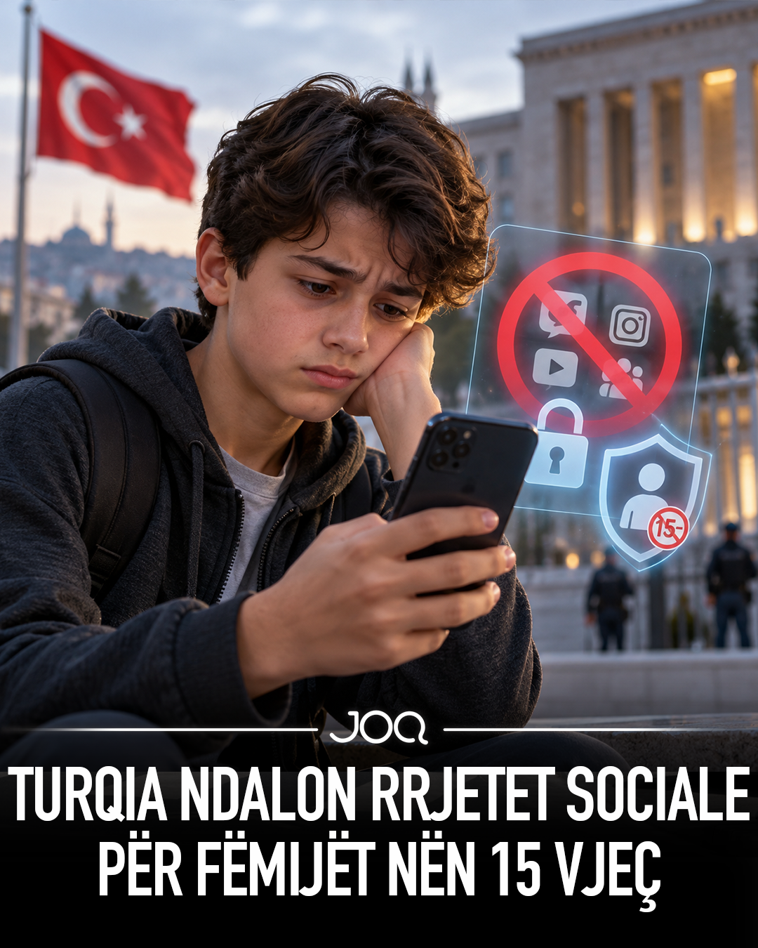 Turqia ndalon rrjetet sociale për fëmijët nën 15 vjeç